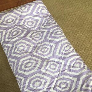 Pottery Barn Teen purple comforter full/queen size
